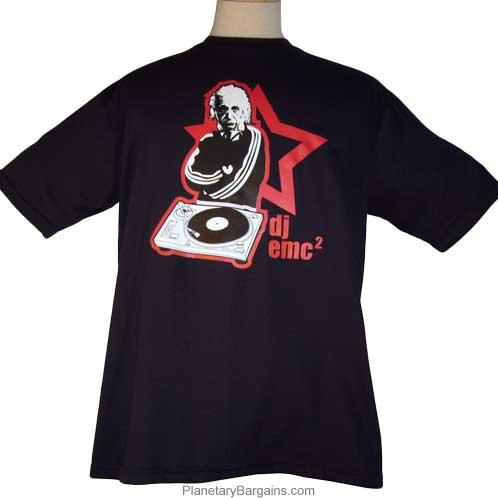 DJ Einstein Funny T-Shirt